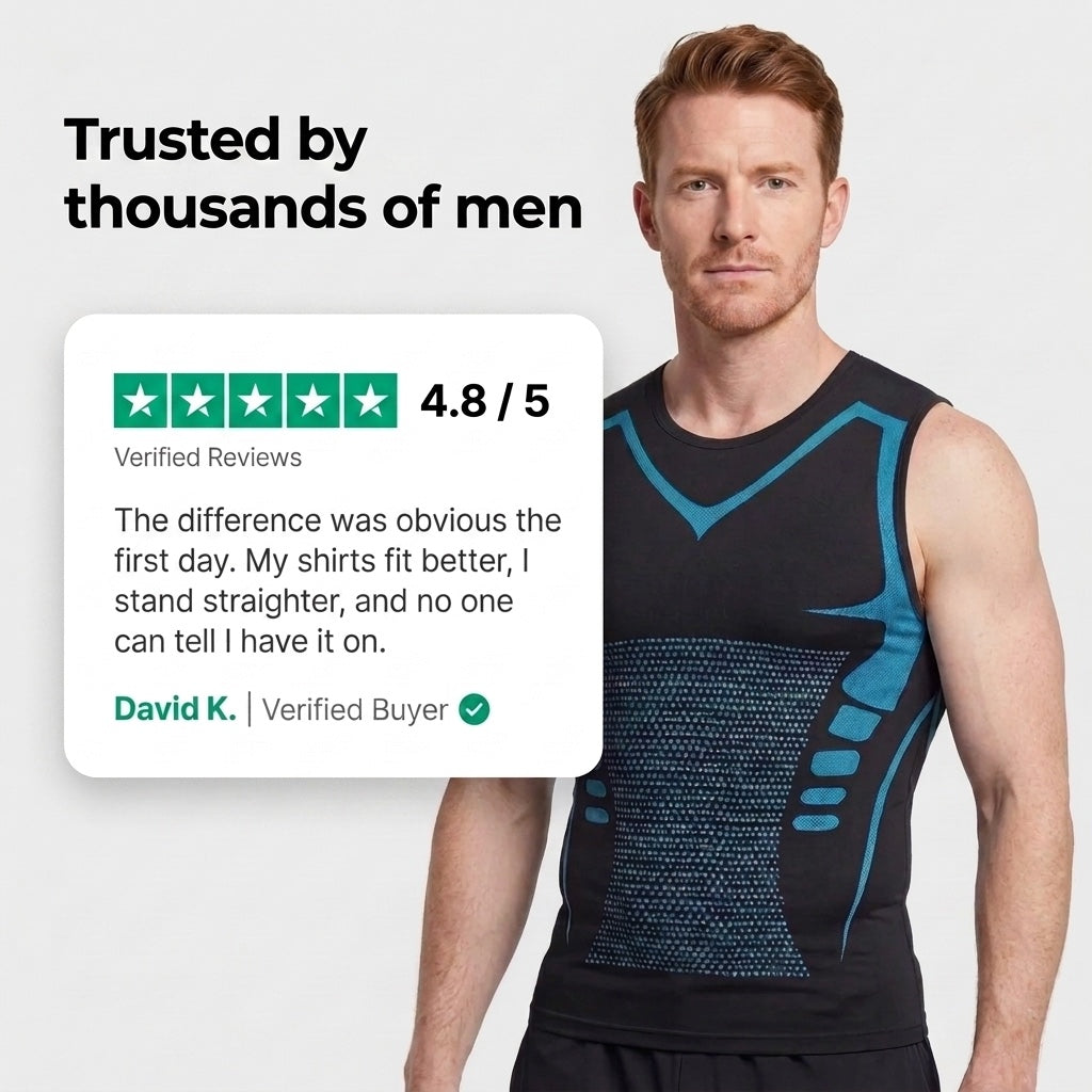 Trusted by thousands of men, verified customer review